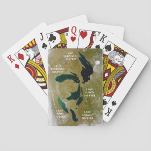 Cartas de juego de los Grandes Lagos