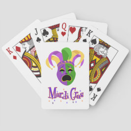 Cartas de juego de Mardi Gras