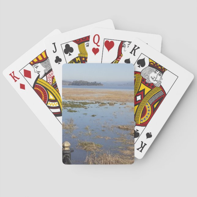 Cartas de juego de marea alta de Morecambe Bay (Reverso)