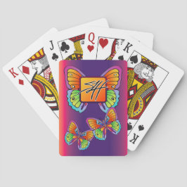 cartas de juego de mariposa
