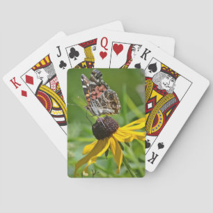 Cartas de juego de mariposa