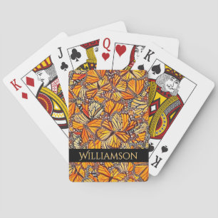 Cartas de Juego de Mariposa Monarca