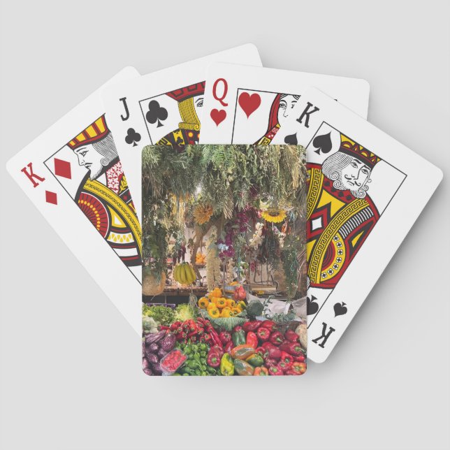Cartas de juego de mercado de agricultores español (Reverso)