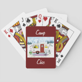 Cartas de juego de Moda en el campamento