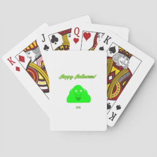 Cartas de juego de negro de Halloween