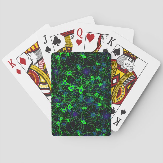 Cartas de juego de Neuron City (Reverso)
