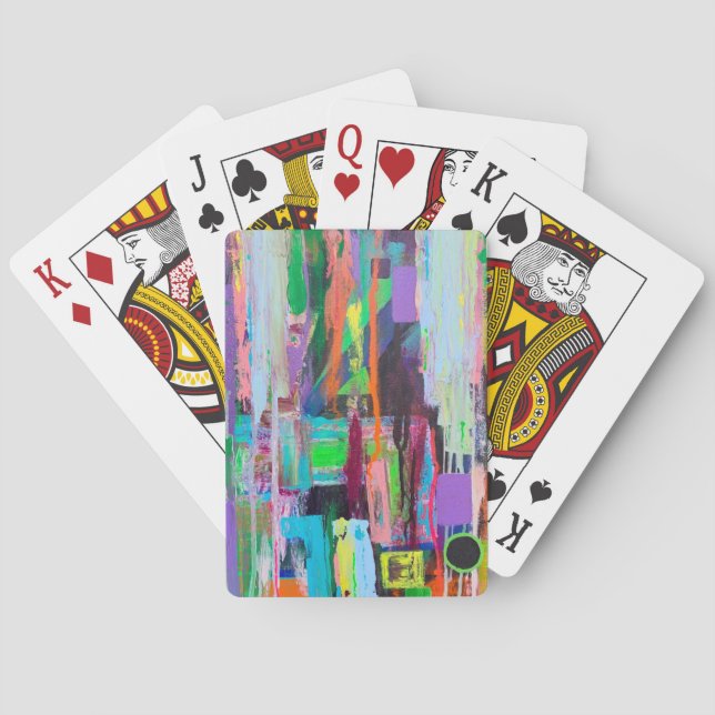 Cartas de juego de niebla morada (Reverso)