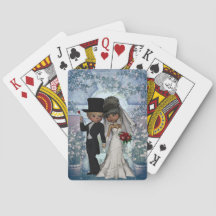 Cartas de juego de novias y Bodas de Groom