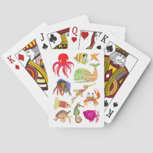 Cartas de juego de Ocean Friends