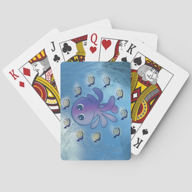 Cartas de juego de Octopus (Reverso)