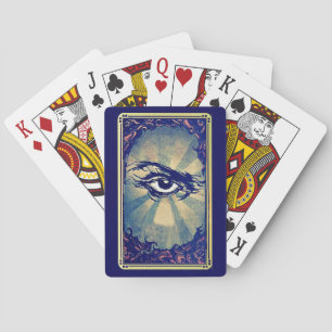 Cartas de juego de ojos