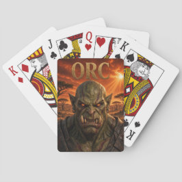 Cartas de Juego de Orcos, Cartas de Póker