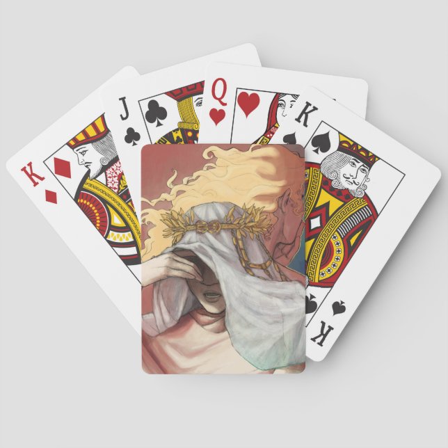 Cartas de juego de Oruales y Psiquiátricos (Reverso)