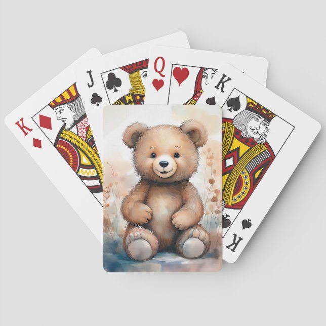 Cartas de juego de osito de peluche de fantasía (Reverso)