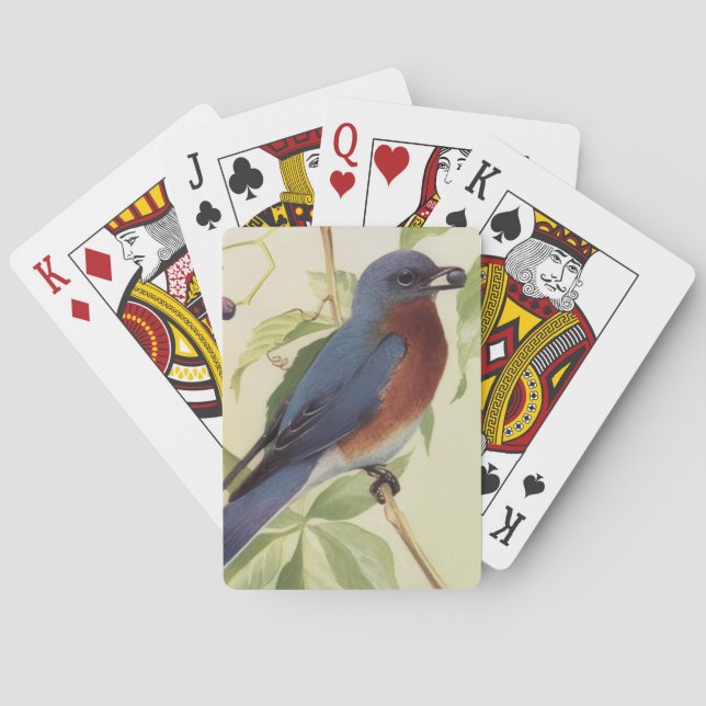Cartas de juego de pájaros (Reverso)