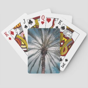 Cartas de juego de palmeras
