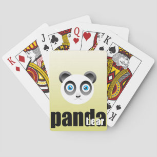 Cartas de juego de Panda