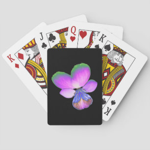 Cartas de juego de Pansy de bonito