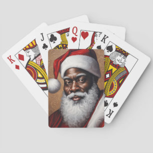 Cartas de juego de Papá Noel Africano