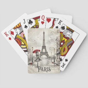 Cartas de Juego de París Francia