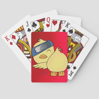 Cartas de juego de pato amarillo para animar