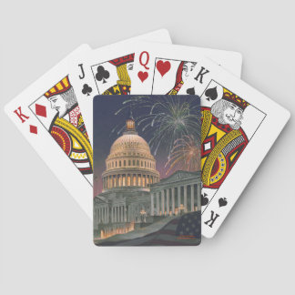 Cartas de juego de Paul McGehee "US Capitol"