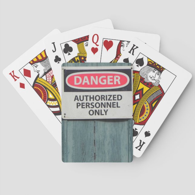 Cartas de Juego de Peligro (Reverso)