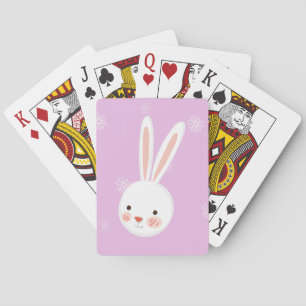 Cartas de juego de Personalizado de conejo de Pasc