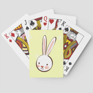 Cartas de juego de Personalizado de conejo de Pasc