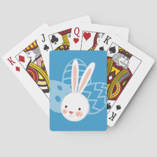 Cartas de juego de Personalizado de conejo de Pasc