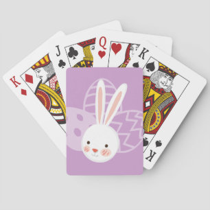 Cartas de juego de Personalizado de conejo de Pasc