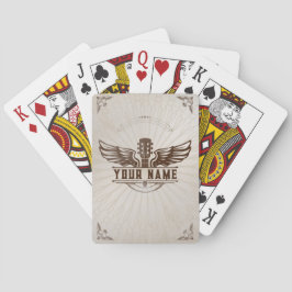 Cartas de juego de Personalizados de guitarrista p