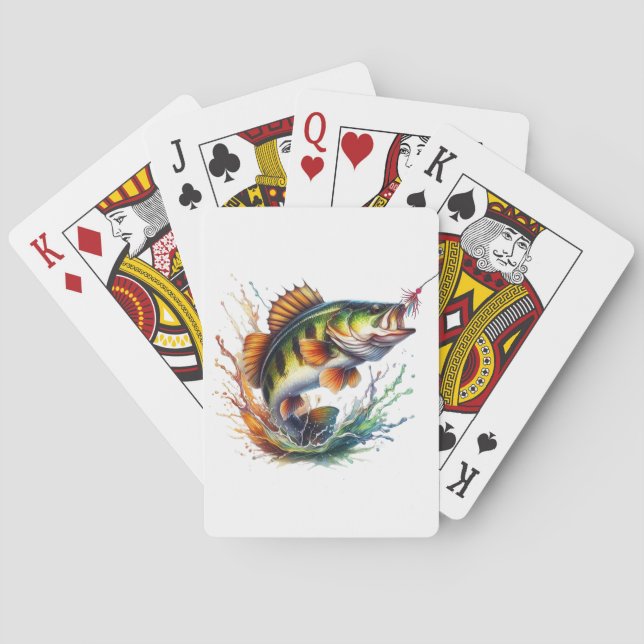 Cartas de Juego de Pesca (Reverso)