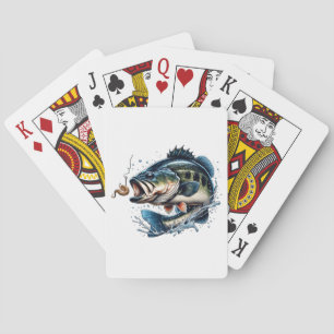 Cartas de juego de pesca