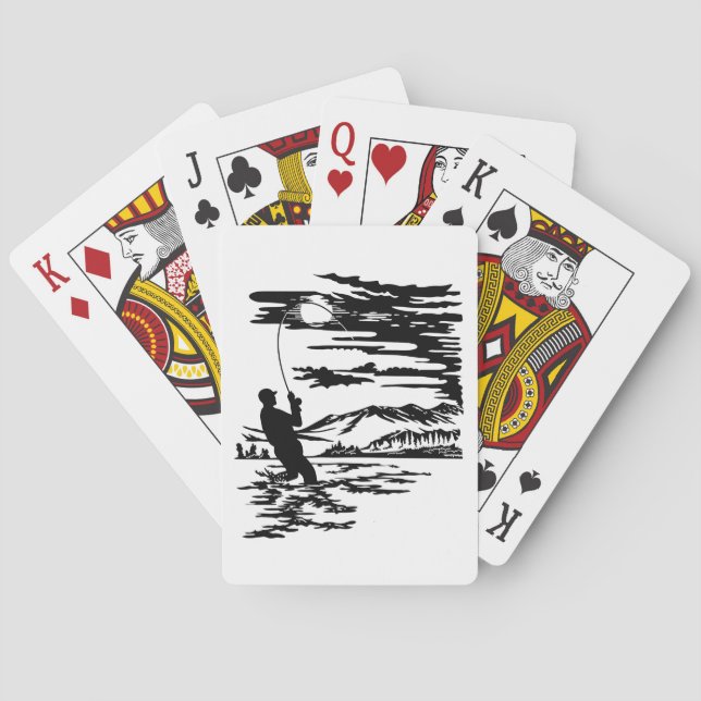 Cartas de Juego de Pesca (Reverso)