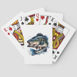Cartas de juego de pesca
