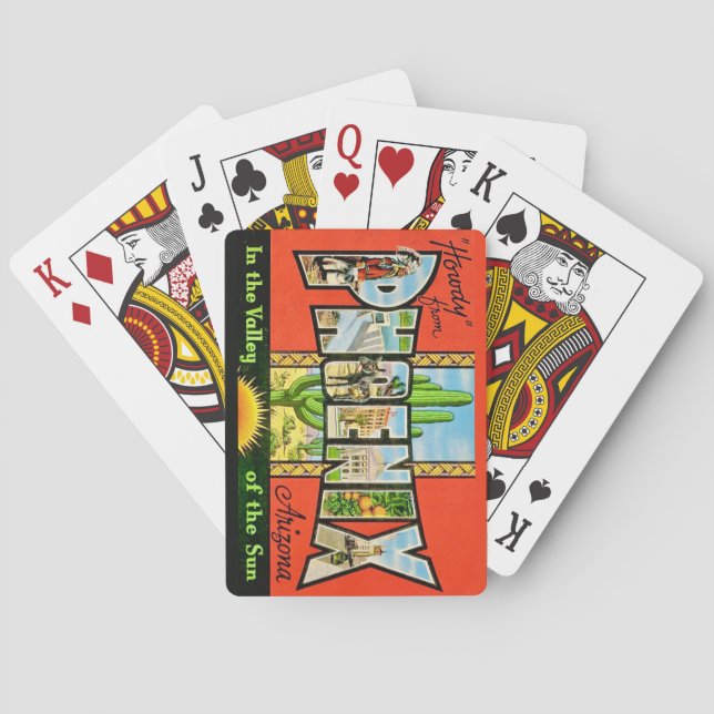 Cartas de juego de Phoenix AZ (Reverso)