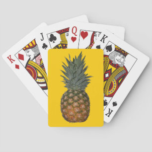 Cartas de juego de piña