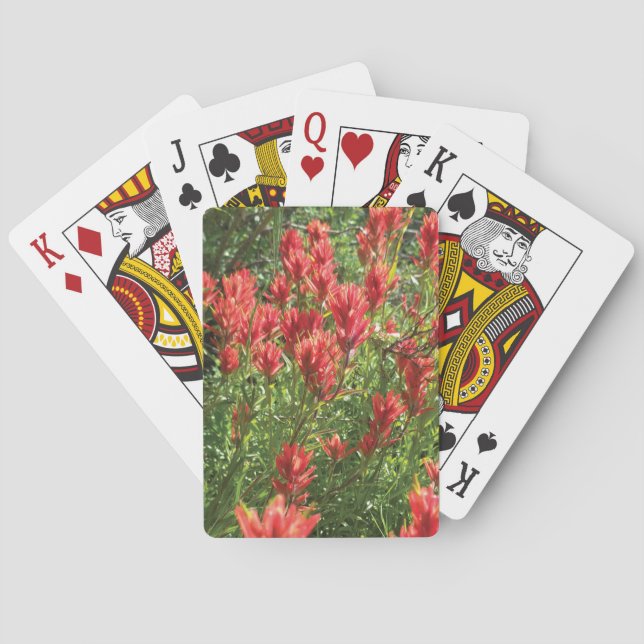 Cartas de juego de pincel (Reverso)