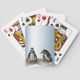 Cartas de juego de pingüinos