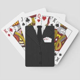 Cartas de juego de Pinstripe Suit and Tie Casino P