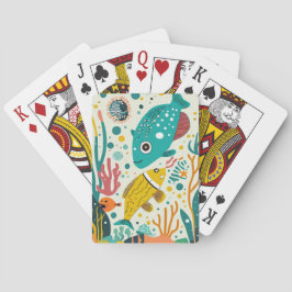 Cartas de juego de póquer