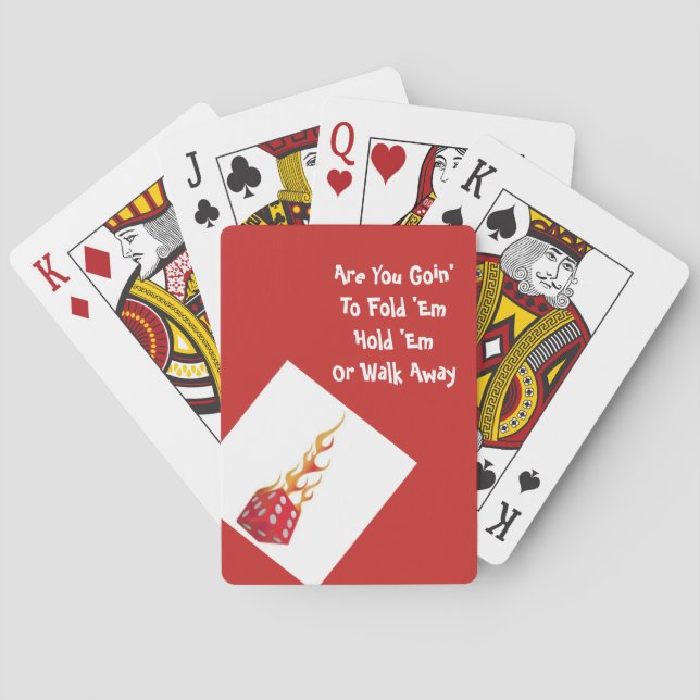 Cartas de juego de póquer (Reverso)