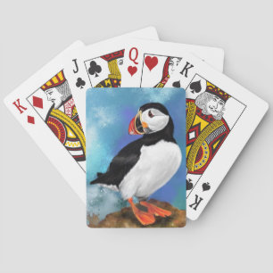 Cartas de juego de póquer de atún