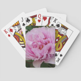 Cartas de juego de Póquer de Belleza Rosa