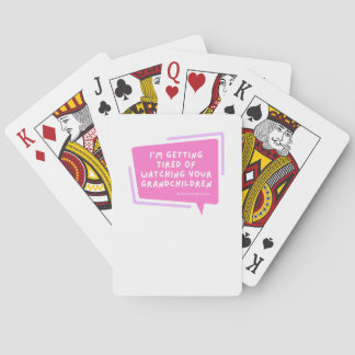 Cartas de juego de póquer Deanna Day