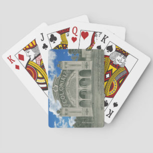 Cartas de juego de póquer del Casino Colonial (Ini