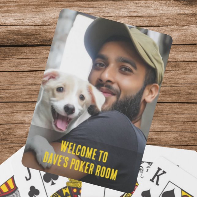 Cartas de juego de póquer - Personalizable - Foto  (Subido por el creador)