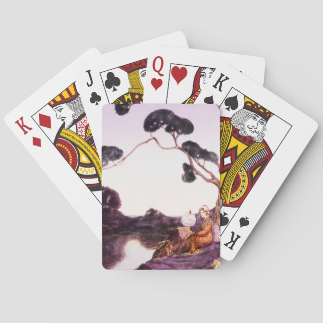 Cartas de juego de princesas persas (Reverso)