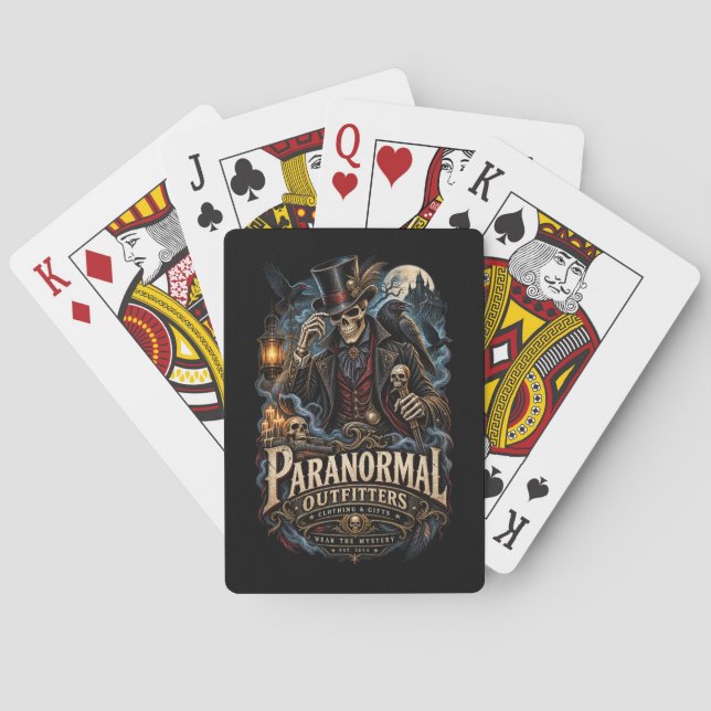 Cartas de Juego de Proveedores Paranormales (Reverso)